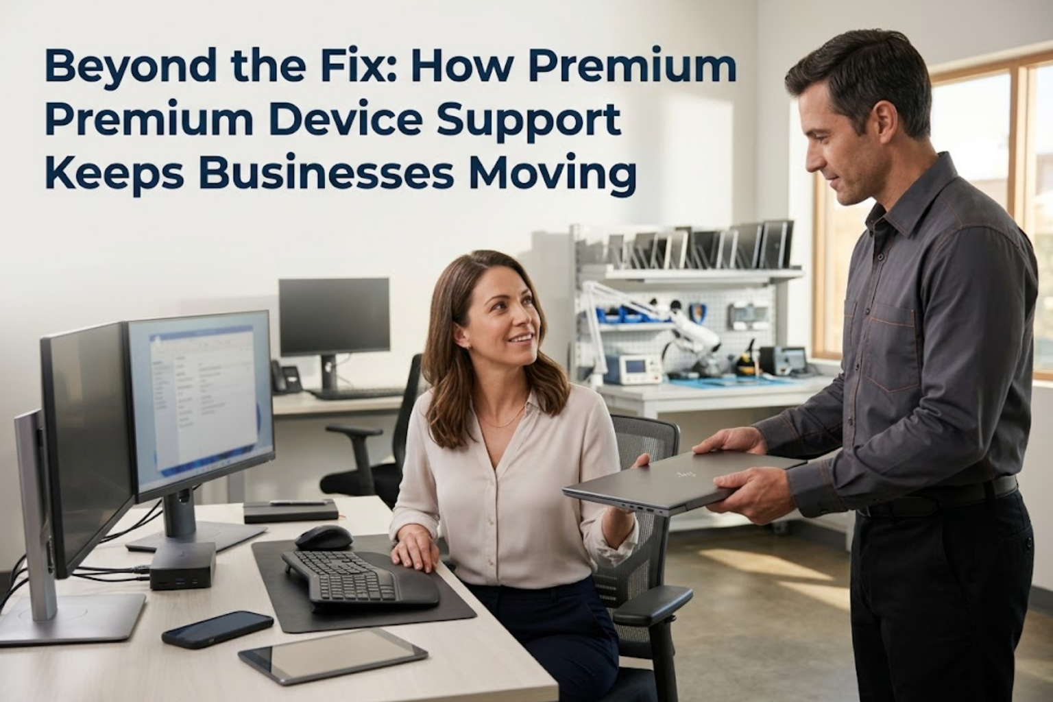 Beyond the Fix: How Premium Device Support Keeps Businesses Moving